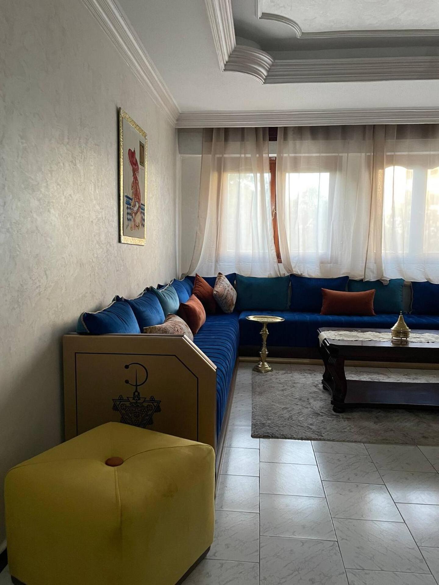 Beautiful 3-Bedroom Apt In The Heart Of Tanger Exteriör bild